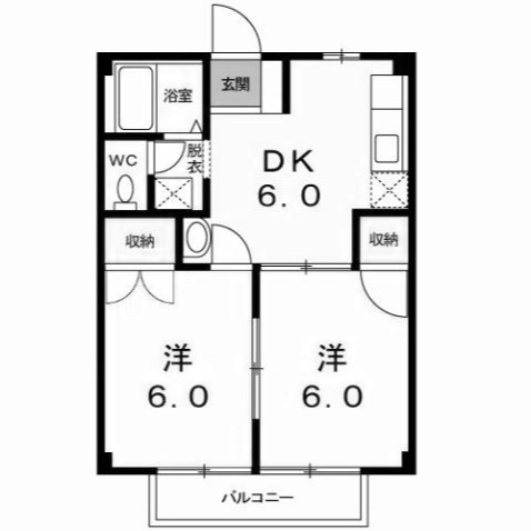 【間取り】 | ヴェルドミール　渉