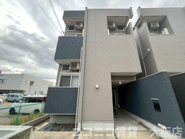 京都市伏見区竹田田中宮町のアパートの外観