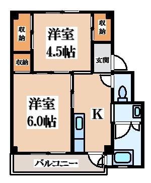 【間取り】 | ビレッジハウス十王堂