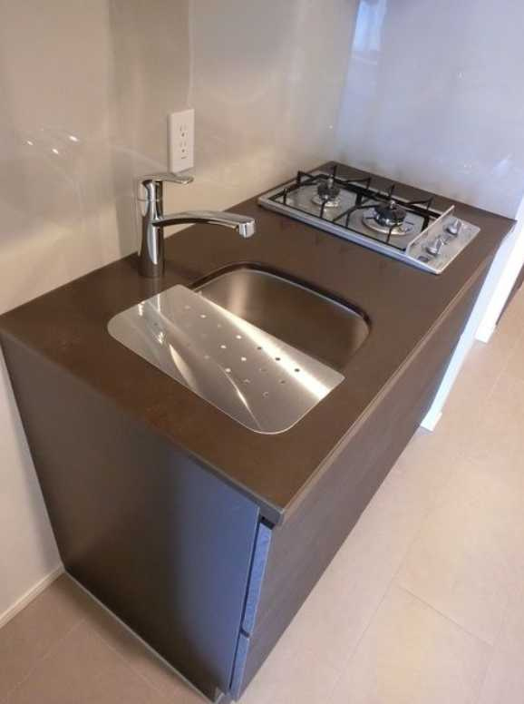 ザ・パークハビオ三軒茶屋　ペット相談可　楽器相談可　オートロックのキッチン