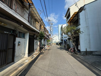 【前面道路含む現地写真】 | 高槻市津之江町2丁目　売土地