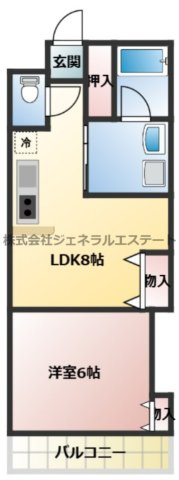 【間取り】 | 香里さくらハイツⅠ