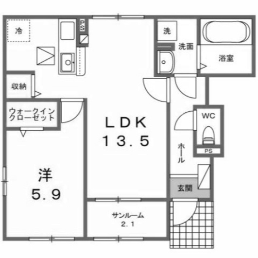 【間取り】 | フォックス　ゲート　Ｓ