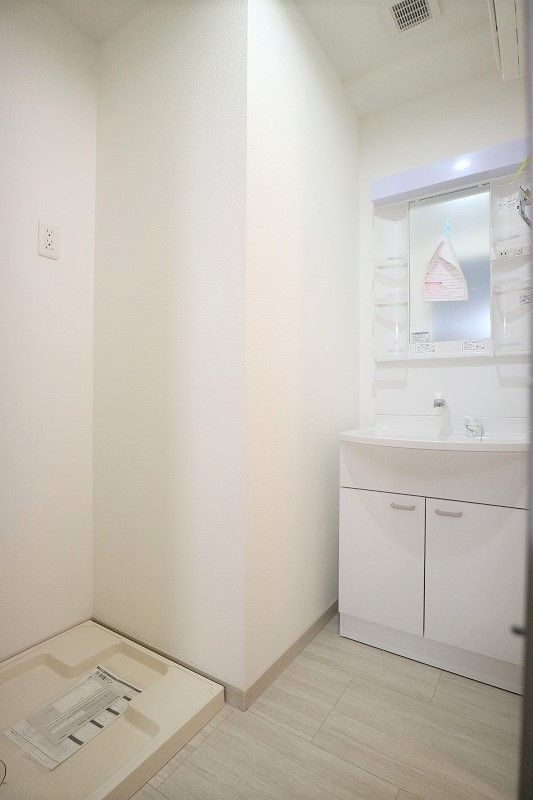 アンシャルム大濠プレミア　南当仁小学校区の独立洗面台|アンシャルム大濠プレミア
