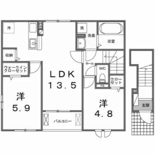 【間取り】 | フォックス　ゲート　Ｓ
