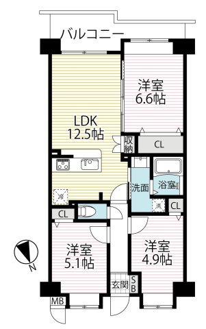 令和８年７月リノベーション済◆近鉄京都線「伏見」駅徒歩８分◆全居室収納付き◆サングレール・アペックス