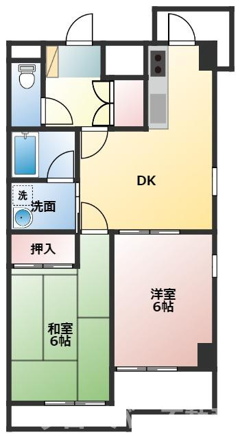スカイハイの間取り