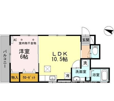 バンビーニの間取り