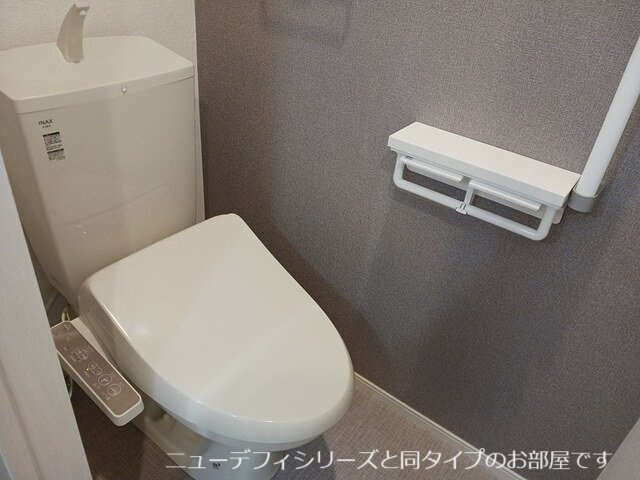 【トイレ】 | ウエスト．ゲート　Ⅱ | 清潔感のあるトイレです