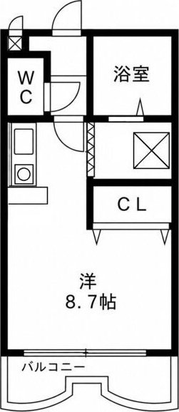 クロッシュメゾンの間取り
