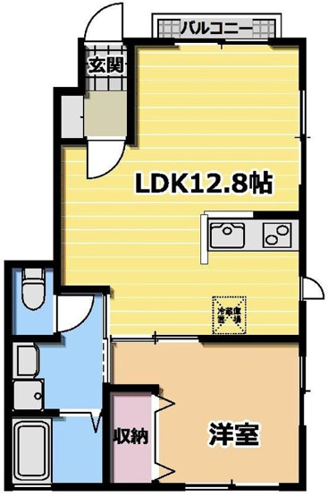 【間取り】 | ラピス新宿B棟