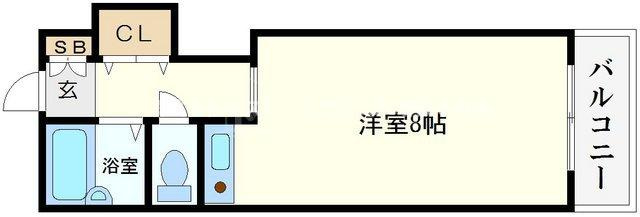 グランドール長堀の間取り