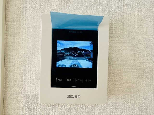 八王子市　上柚木　新築一戸建て　３期のセキュリティ|～TVモニター付インターホン　訪問者の確認に便利です～