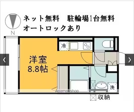 ★3+1プログラム★LE DOME 西霞の間取り