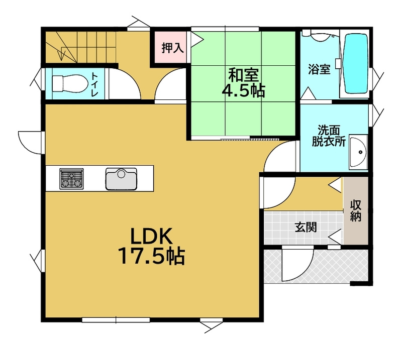 糸満市潮崎町3丁目中古戸建の間取り