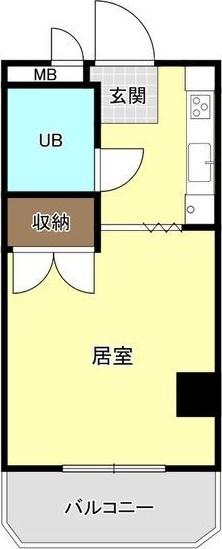 OS・SKYマンションⅡ藤が丘の間取り
