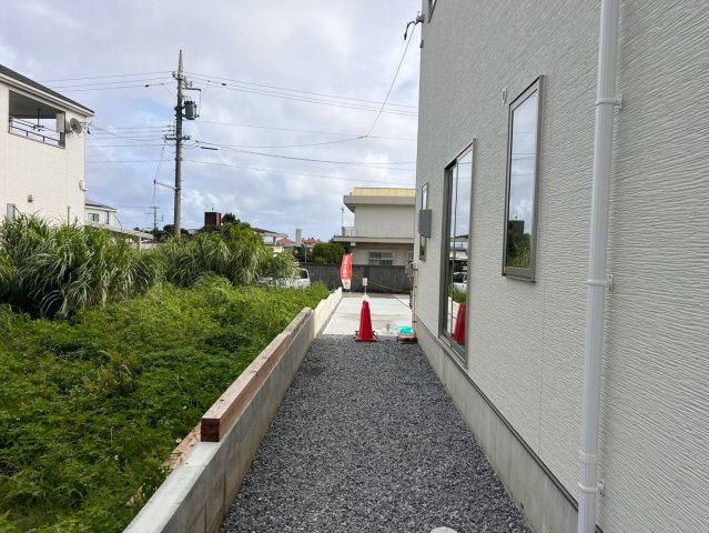 リベロスクエア真壁　新築のその他|建物側面
