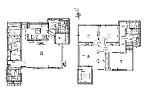 倉敷市酒津の新築一戸建の間取り