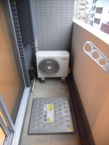 プレスタイル入谷のバルコニー