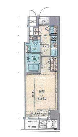 プレスタイル入谷の間取り