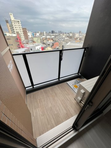 ファステート東別院シュプール　名古屋市賃貸　仲介手数料無料のバルコニー