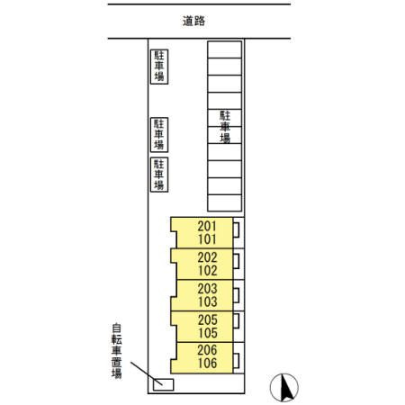 エグゼコート西浅井　　刈谷市近郊の賃貸はクラスホーム刈谷店の駐車場