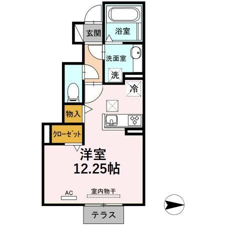 エグゼコート西浅井　　刈谷市近郊の賃貸はクラスホーム刈谷店の間取り