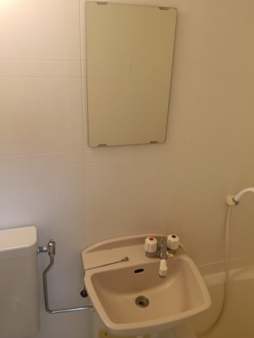 すずかけの家の洗面所