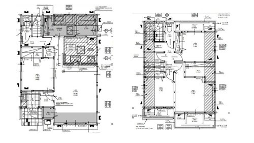 倉敷市中庄の新築一戸建の間取り