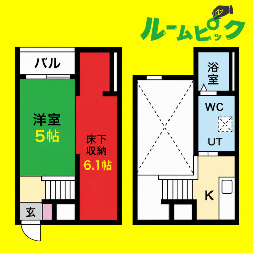 ルーナ・アンジュ　名古屋市賃貸　仲介手数料無料の間取り
