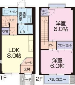ブランシェ平池の間取り