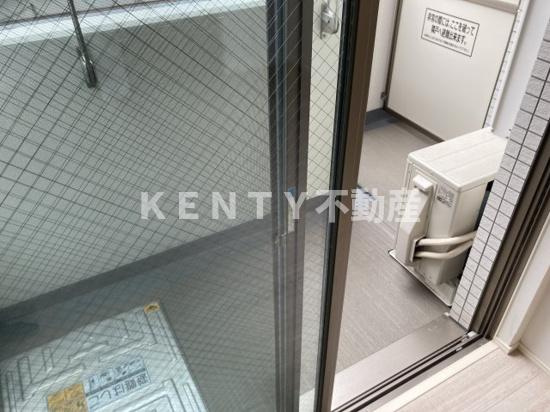 【バルコニー】 | クレヴィスタ大井町 | 暖かな日差しのふりそそぐバルコニー
