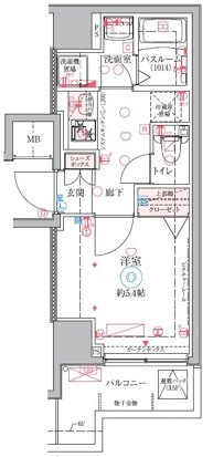 【間取り】 | クレヴィスタ大井町