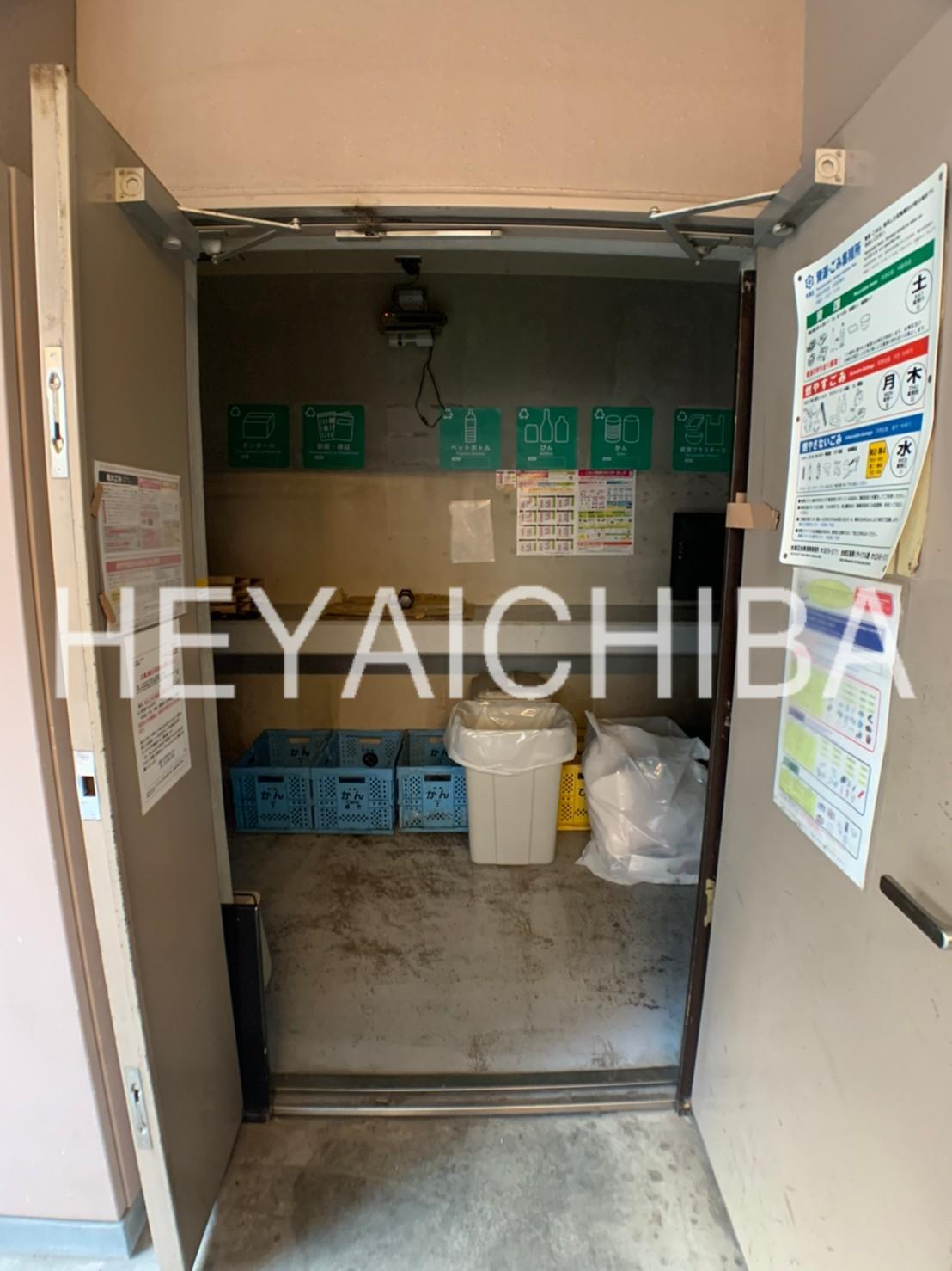 パークキューブ上野のその他共用部分|ゴミ置場