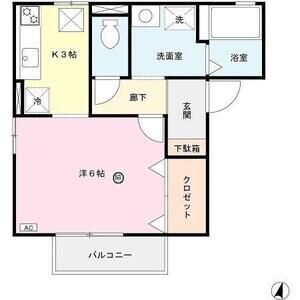サンフェルティA棟の間取り
