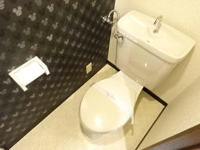 T-フラット204のトイレ