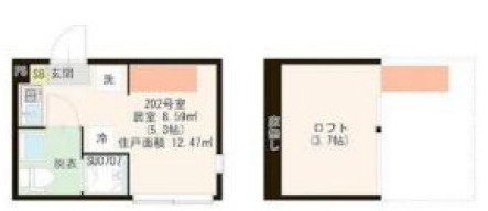 ハレテラス平和台の間取り