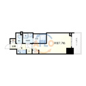 【間取り】 | S-RESIDENCE難波EAST　間取り
