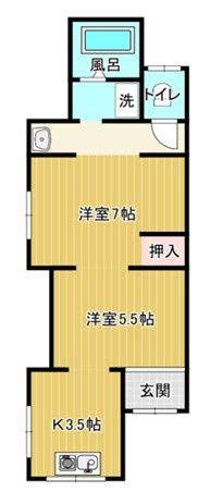 出口　平屋リノベテラスの間取り