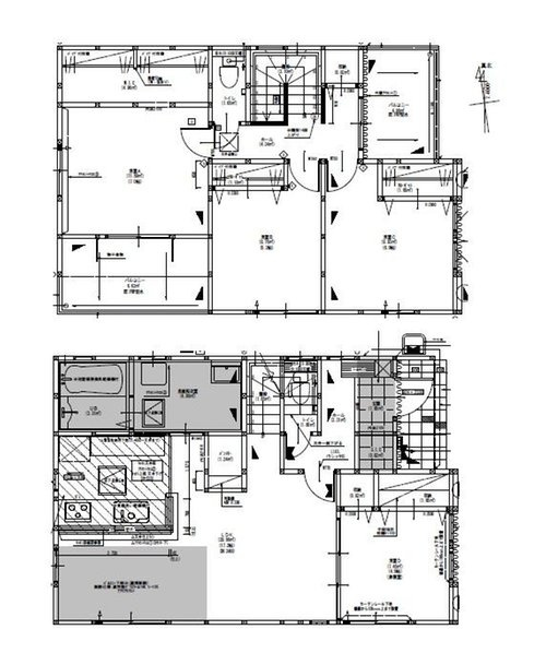 倉敷市宮前の新築一戸建の間取り