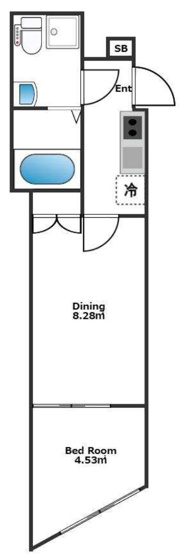 【間取り】 | アンベリール東高円寺