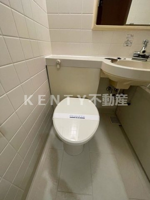 【トイレ】 | 藤和西蒲田コープ | 落ち着いた色調のトイレです