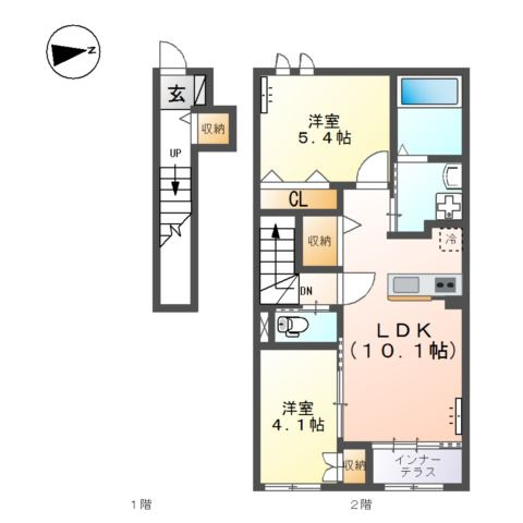 ＴＨ館の間取り