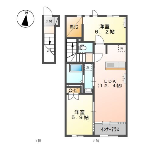 シェランデＳＡＩの間取り