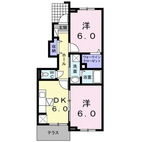 フィオーレの間取り