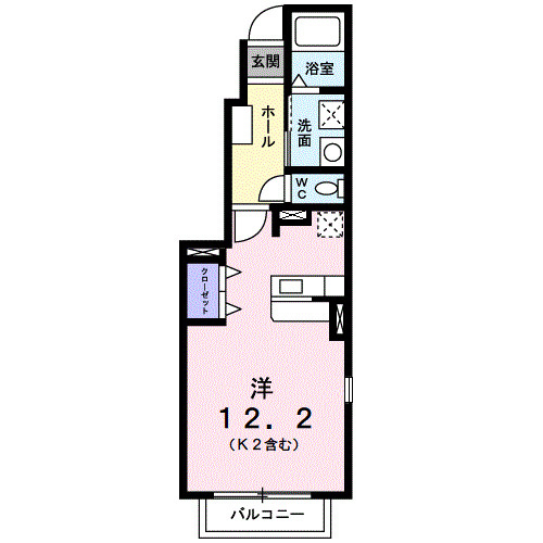 フロントフィールド２番館の間取り