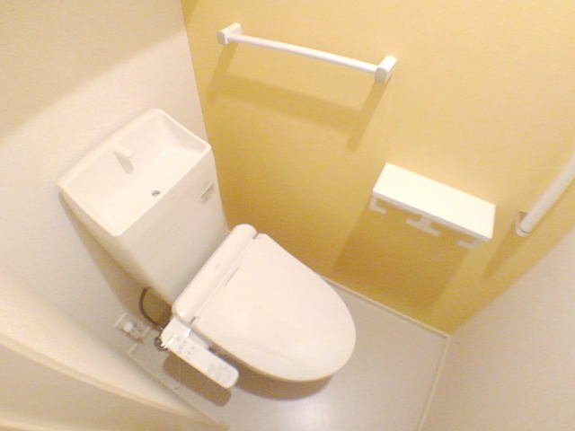 サンライズ　Ｂのトイレ|シンプルで使いやすいトイレです