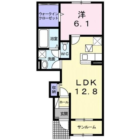 スモールウッズタウン　レイナの間取り