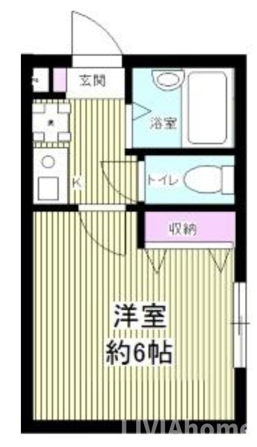 品川区豊町１丁目のアパートの間取り