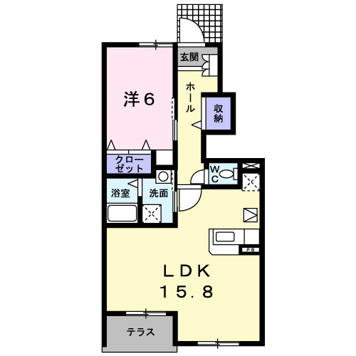 ムーンリバーＣの間取り
